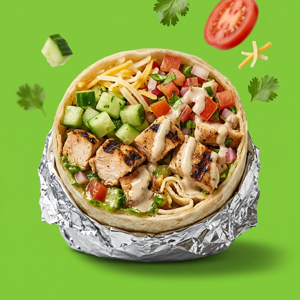 Grilled Chicken Burrito