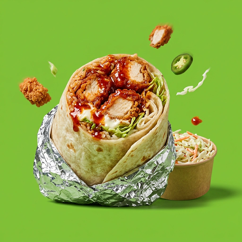 Nashville Hot Chicken Burrito