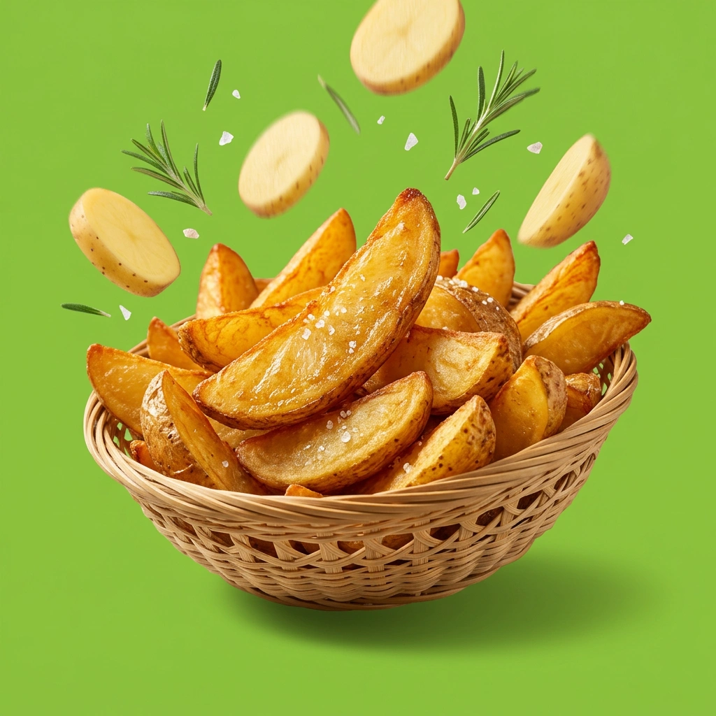 Crispy Potato Wedges